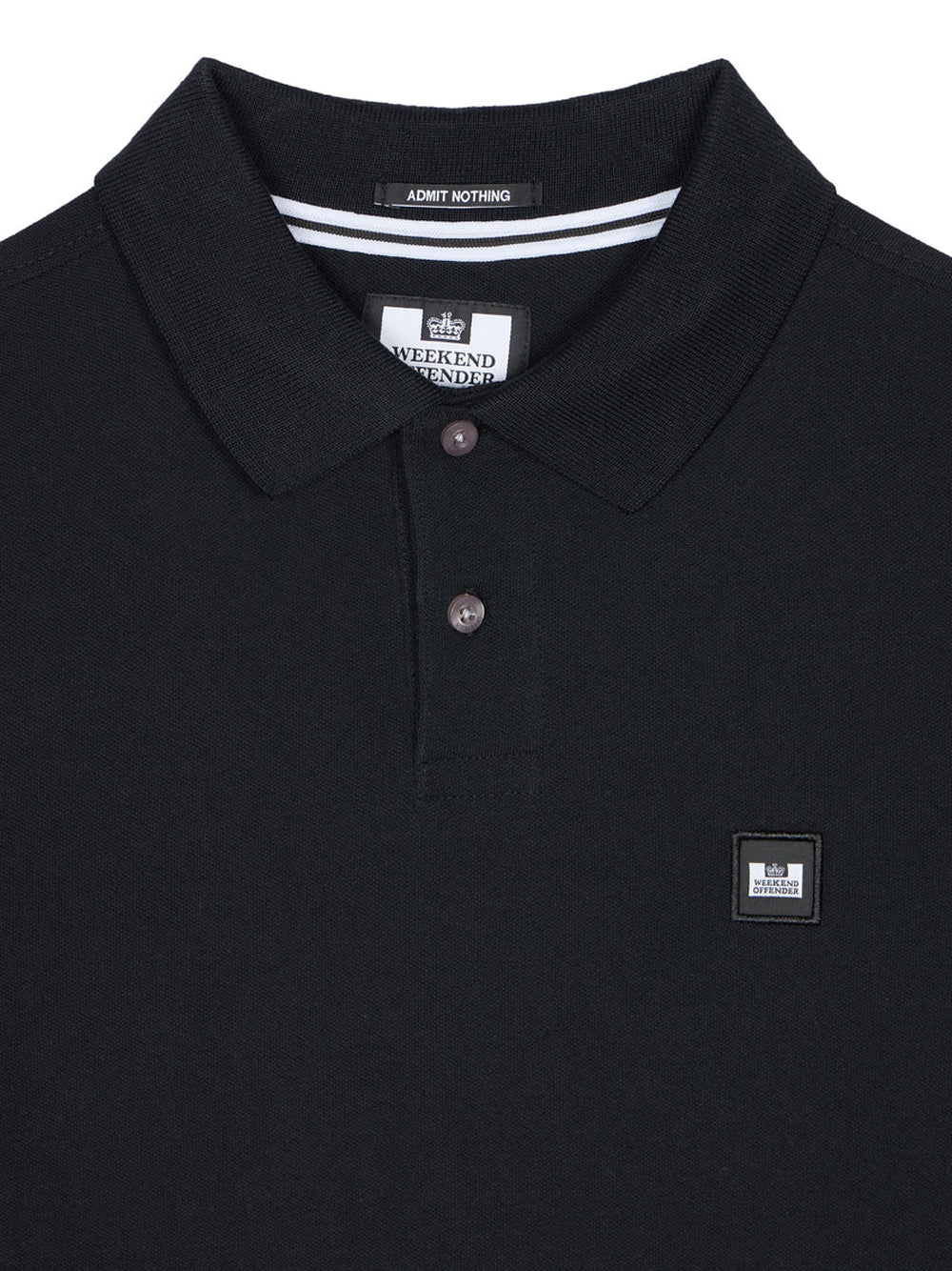 Polo Weekend Offender Caneiros da Uomo - Nero