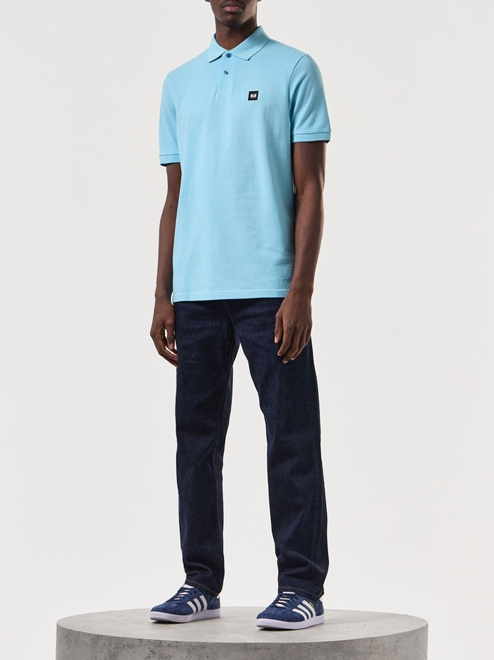 Polo Weekend Offender Caneiros da Uomo - Celeste