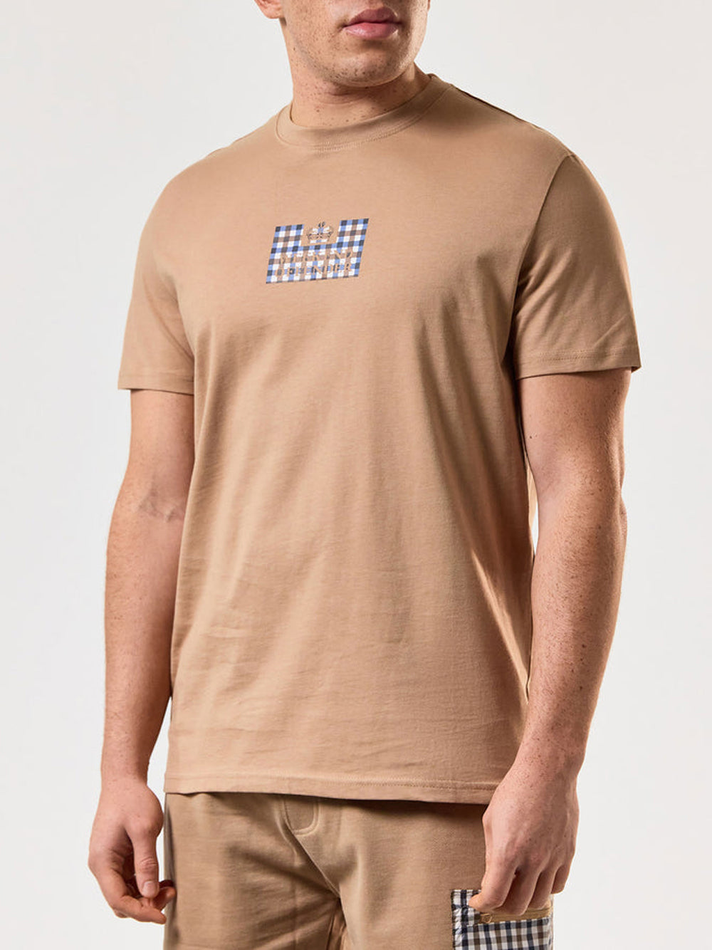 T-shirt Weekend Offender Dygas da Uomo - Marrone