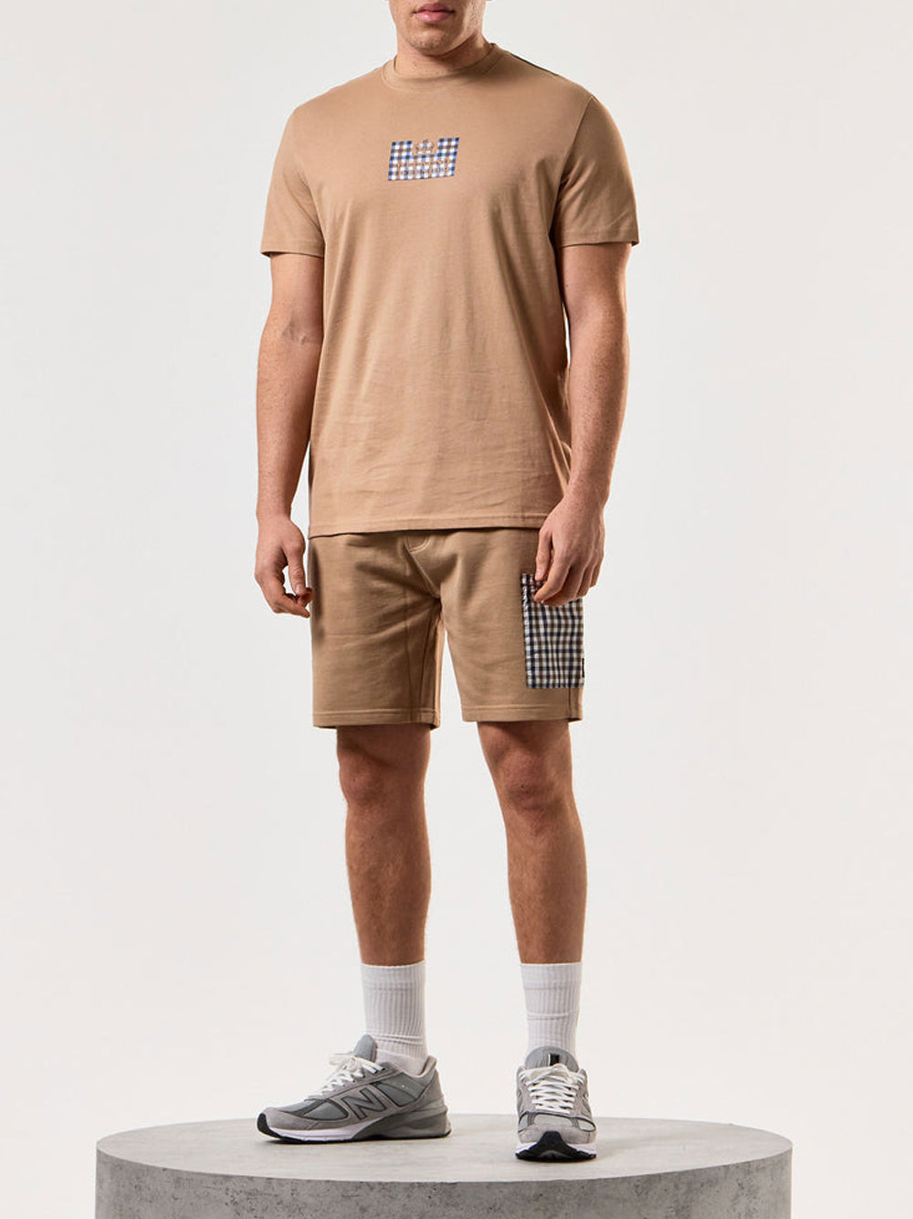 T-shirt Weekend Offender Dygas da Uomo - Marrone