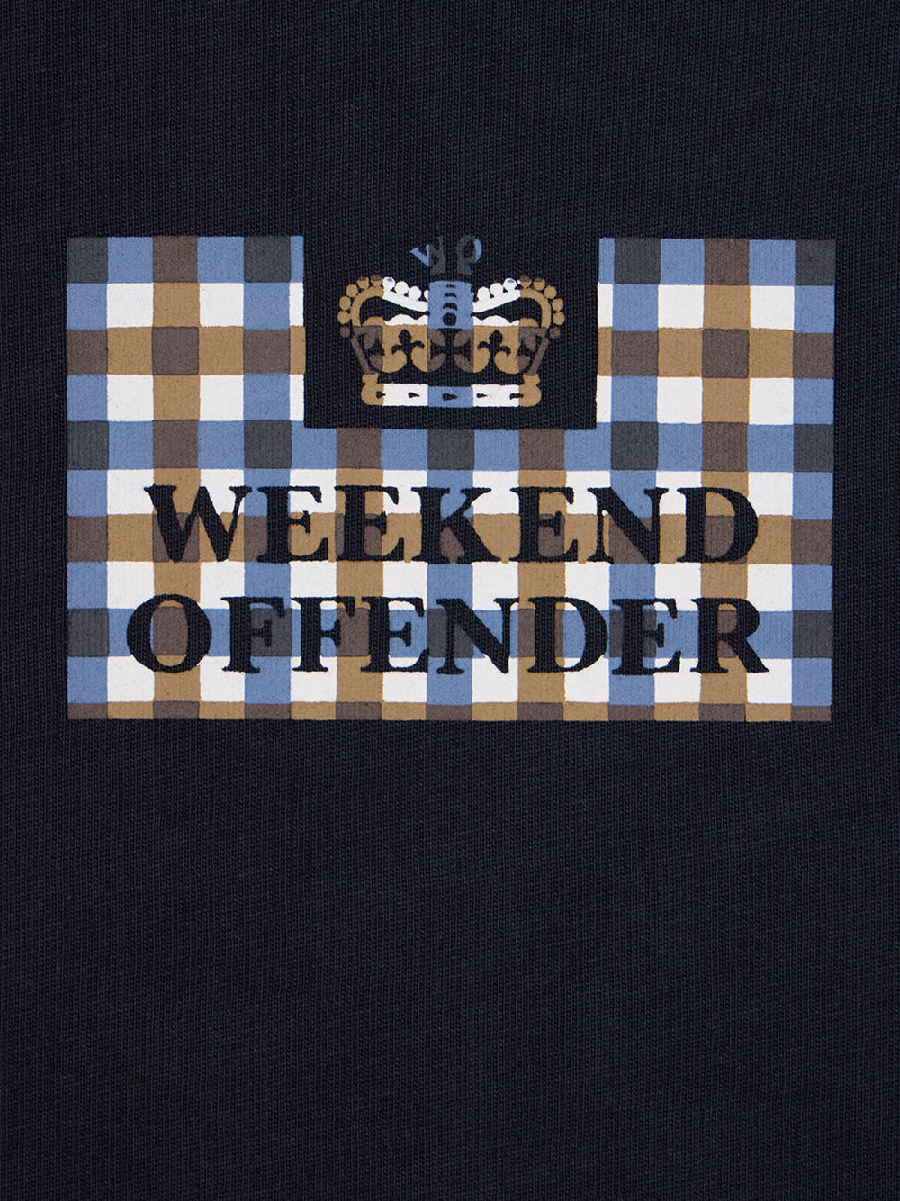 T-shirt Weekend Offender Dygas da Uomo - Blu