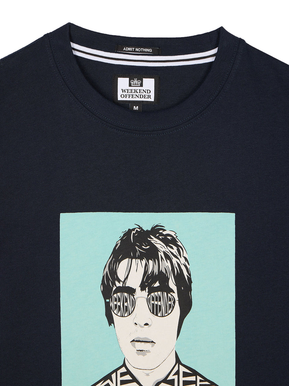 T-shirt Weekend Offender Forever da Uomo - Blu