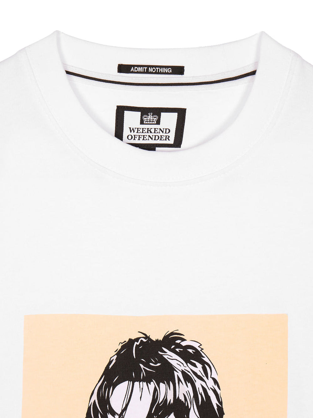 T-shirt Weekend Offender Forever da Uomo - Bianco