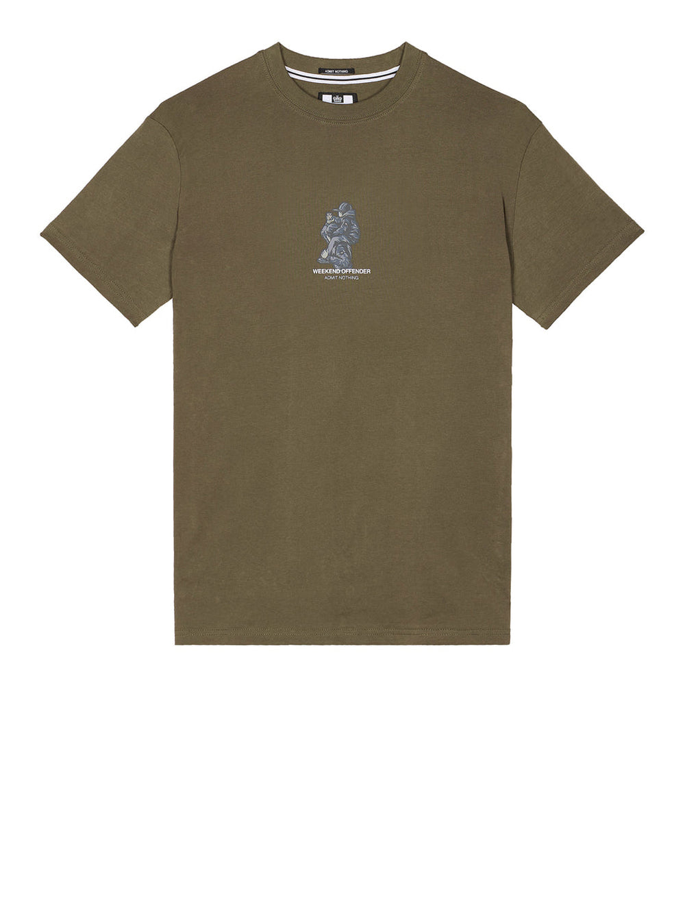 T-shirt Weekend Offender Reggie da Uomo - Verde