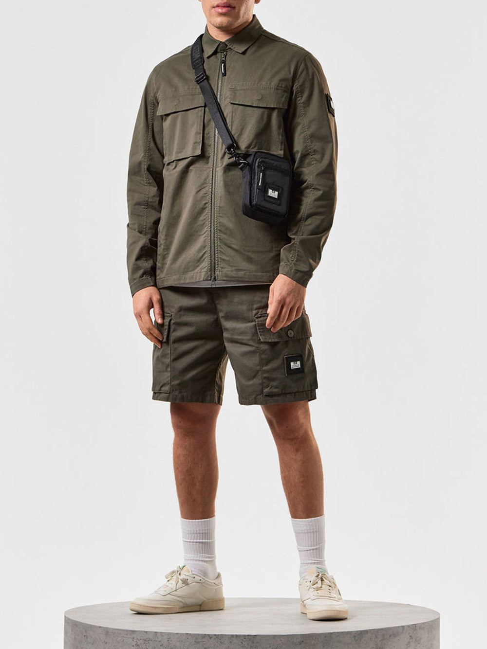 Bermuda Casual Weekend Offender Scopello da Uomo - Verde