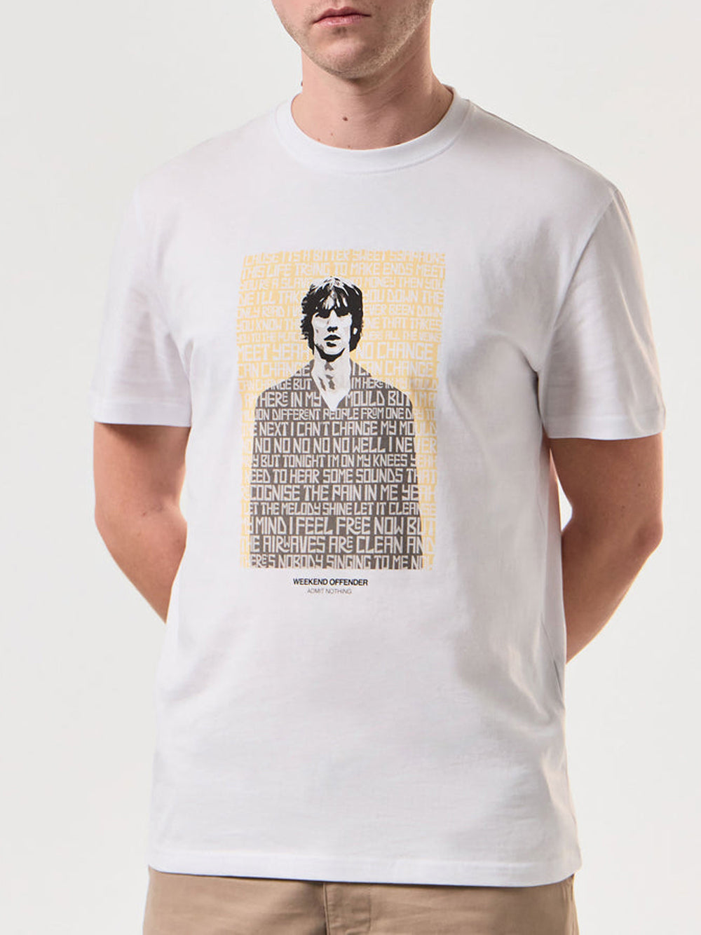 T-shirt Weekend Offender Symphony da Uomo - Bianco