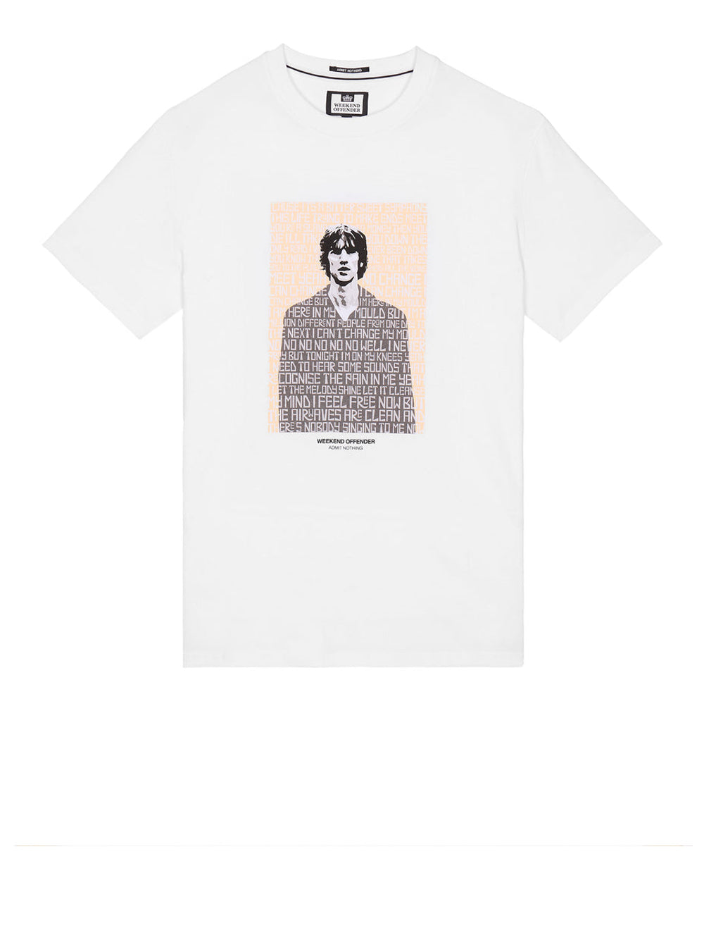 T-shirt Weekend Offender Symphony da Uomo - Bianco