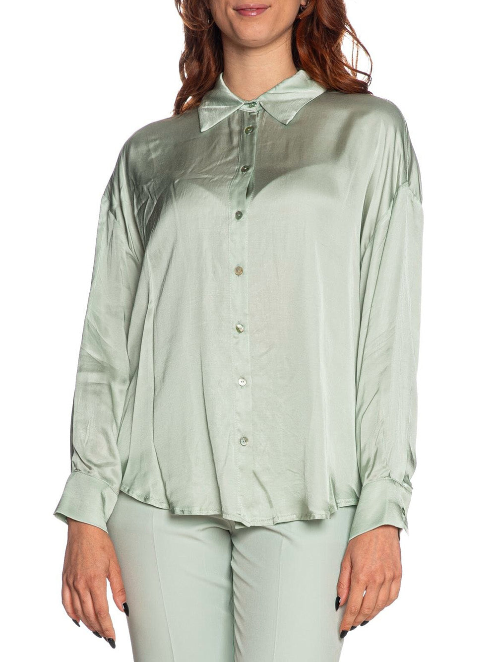 Camicia Yes Zee da Donna - Verde