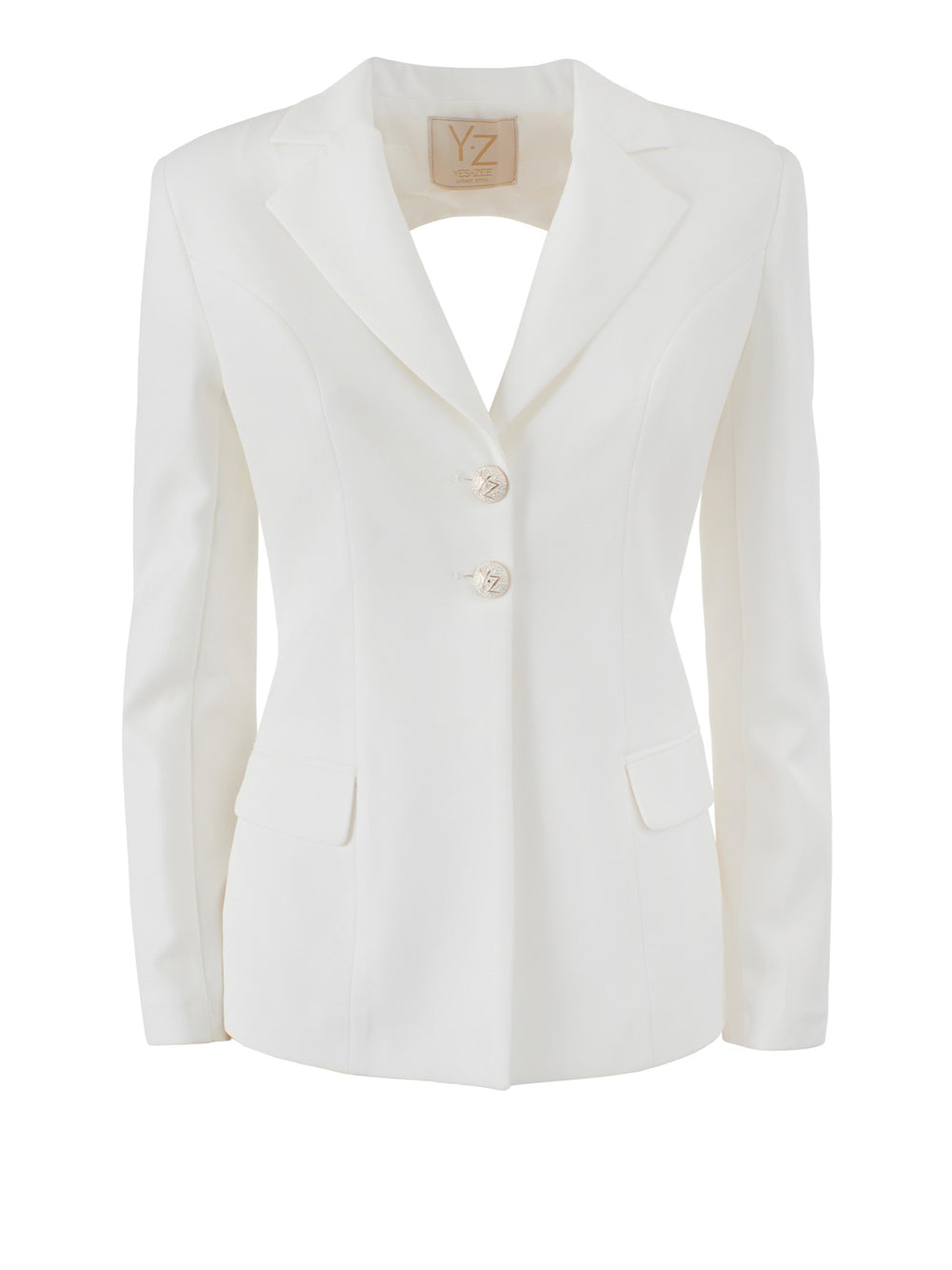 Blazer Yes Zee da Donna - Bianco