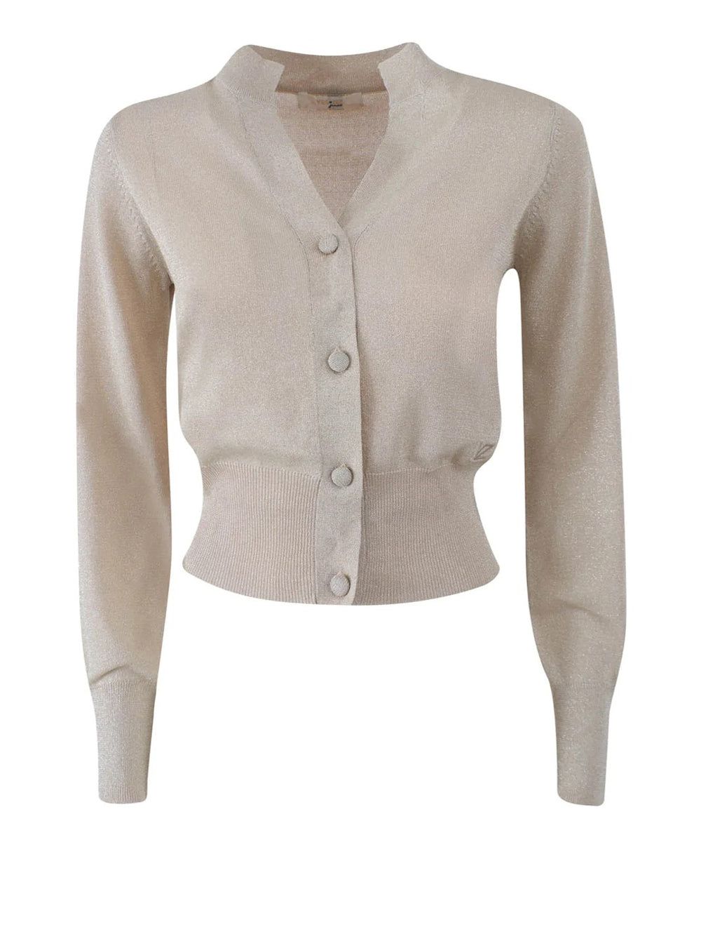 Cardigan Yes Zee da Donna - Beige