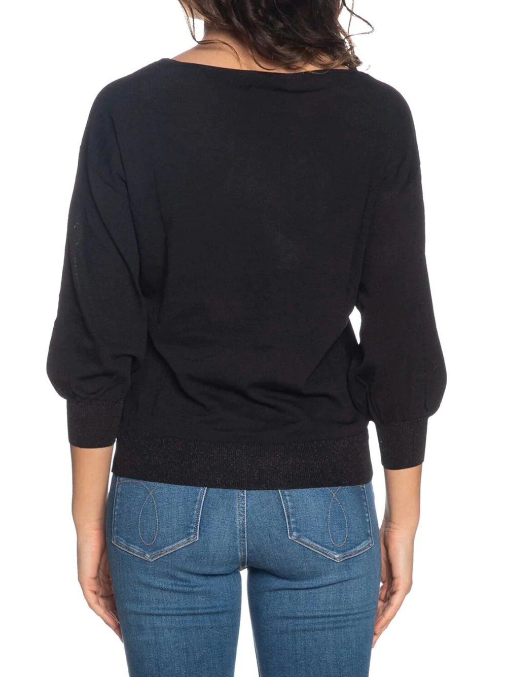 Pullover Yes Zee da Donna - Nero