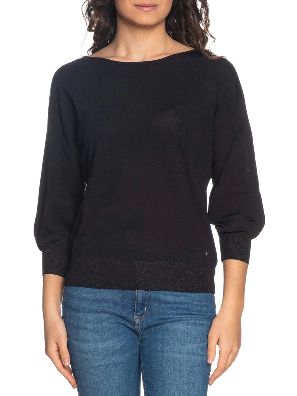 Pullover Yes Zee da Donna - Nero