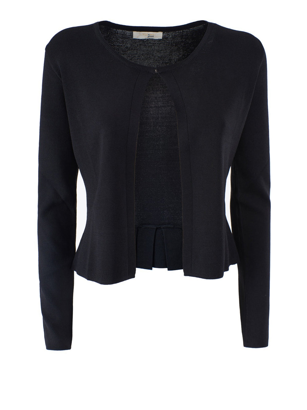 Cardigan Yes Zee da Donna - Nero