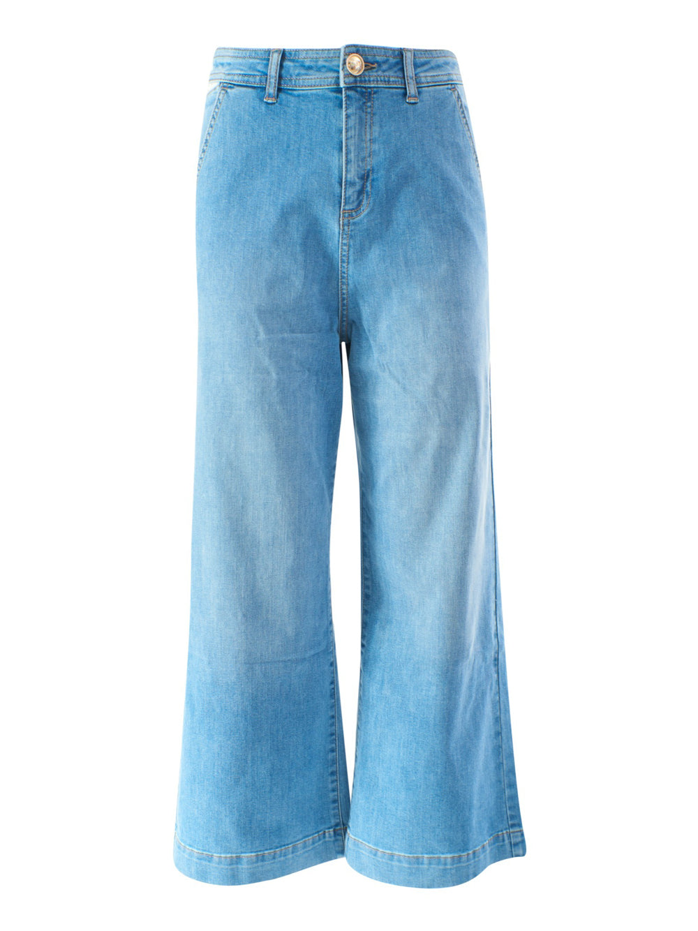 Jeans a Palazzo Yes Zee da Donna - Denim