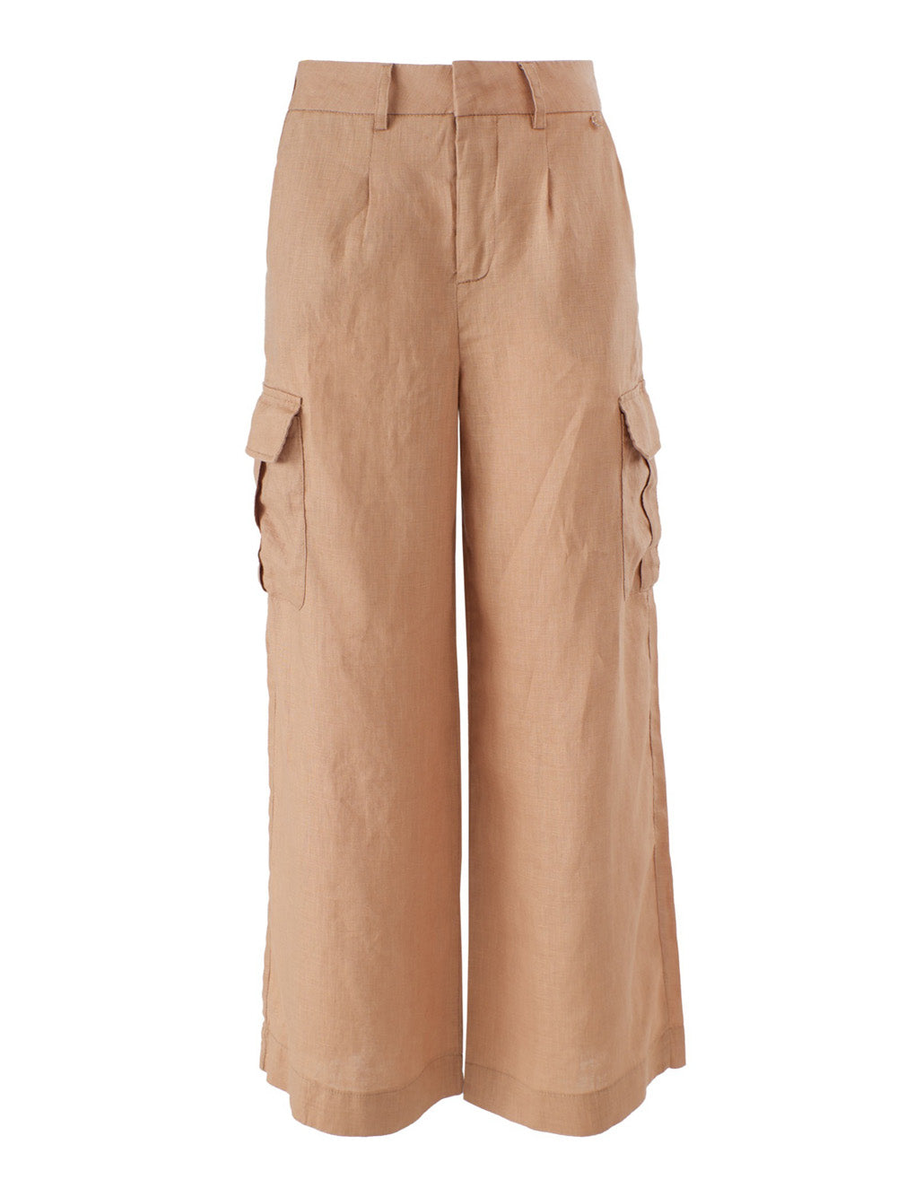 Pantalone Cargo Yes Zee da Donna - Beige