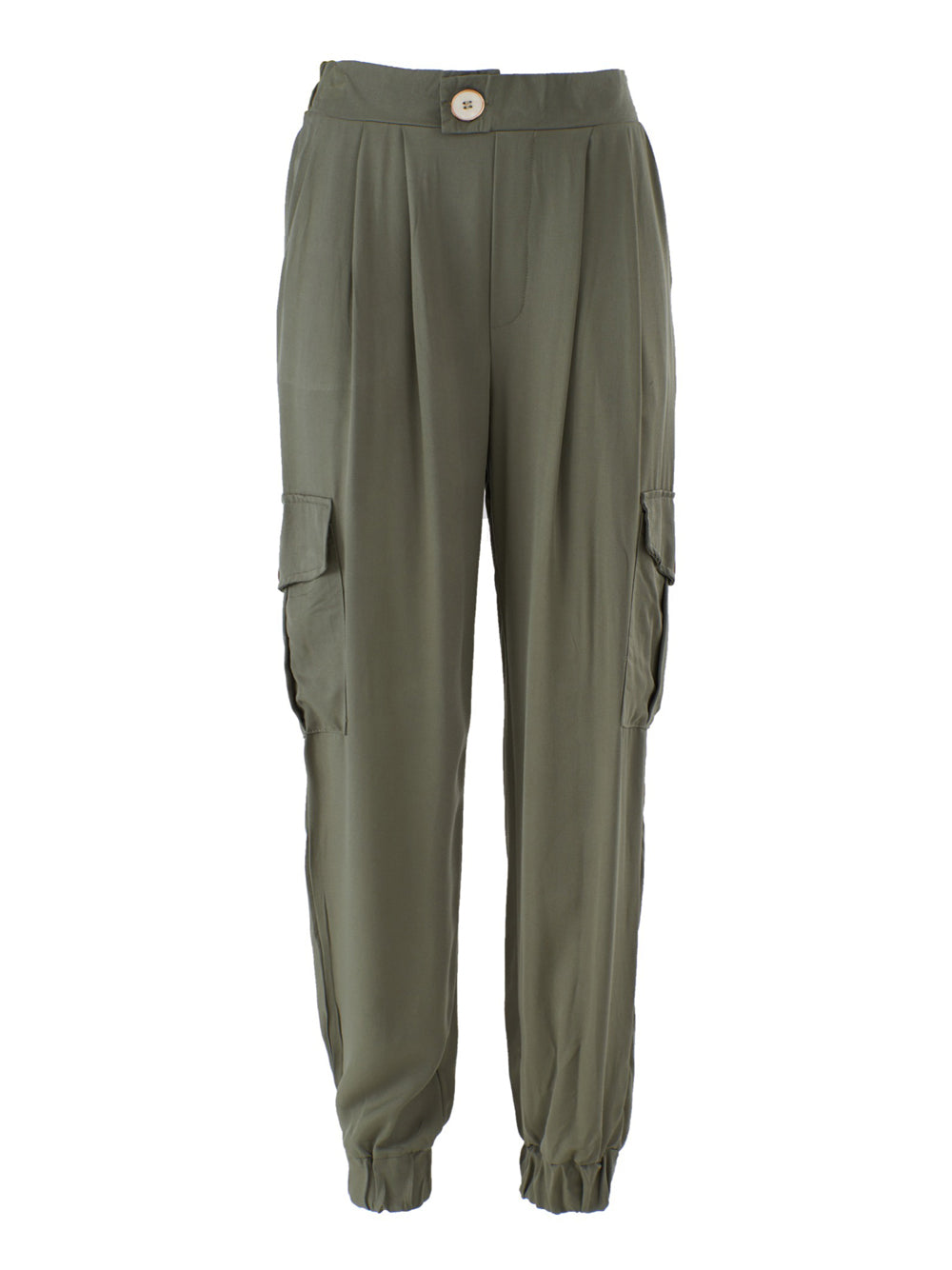 Pantalone Cargo Yes Zee da Donna - Verde