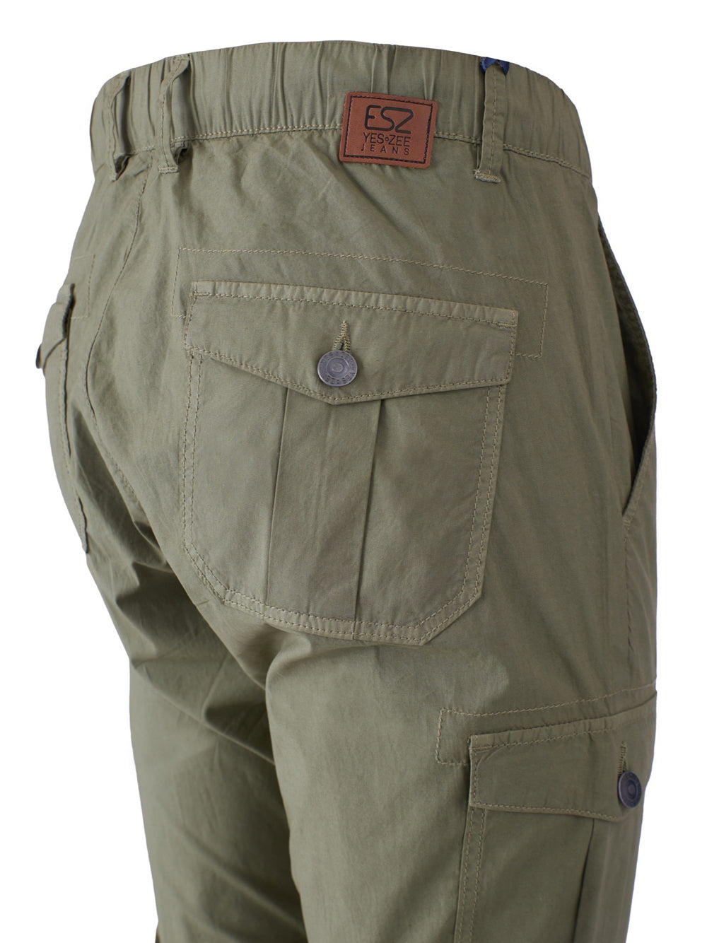 Pantalone Cargo Yes Zee da Uomo - Verde