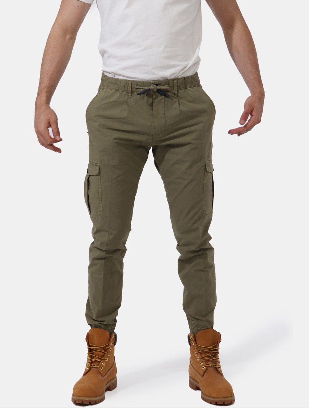 Pantalone Cargo Yes Zee da Uomo - Verde