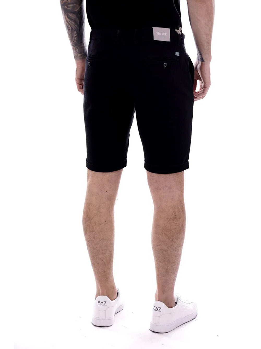 Bermuda Casual Yes Zee da Uomo - Nero