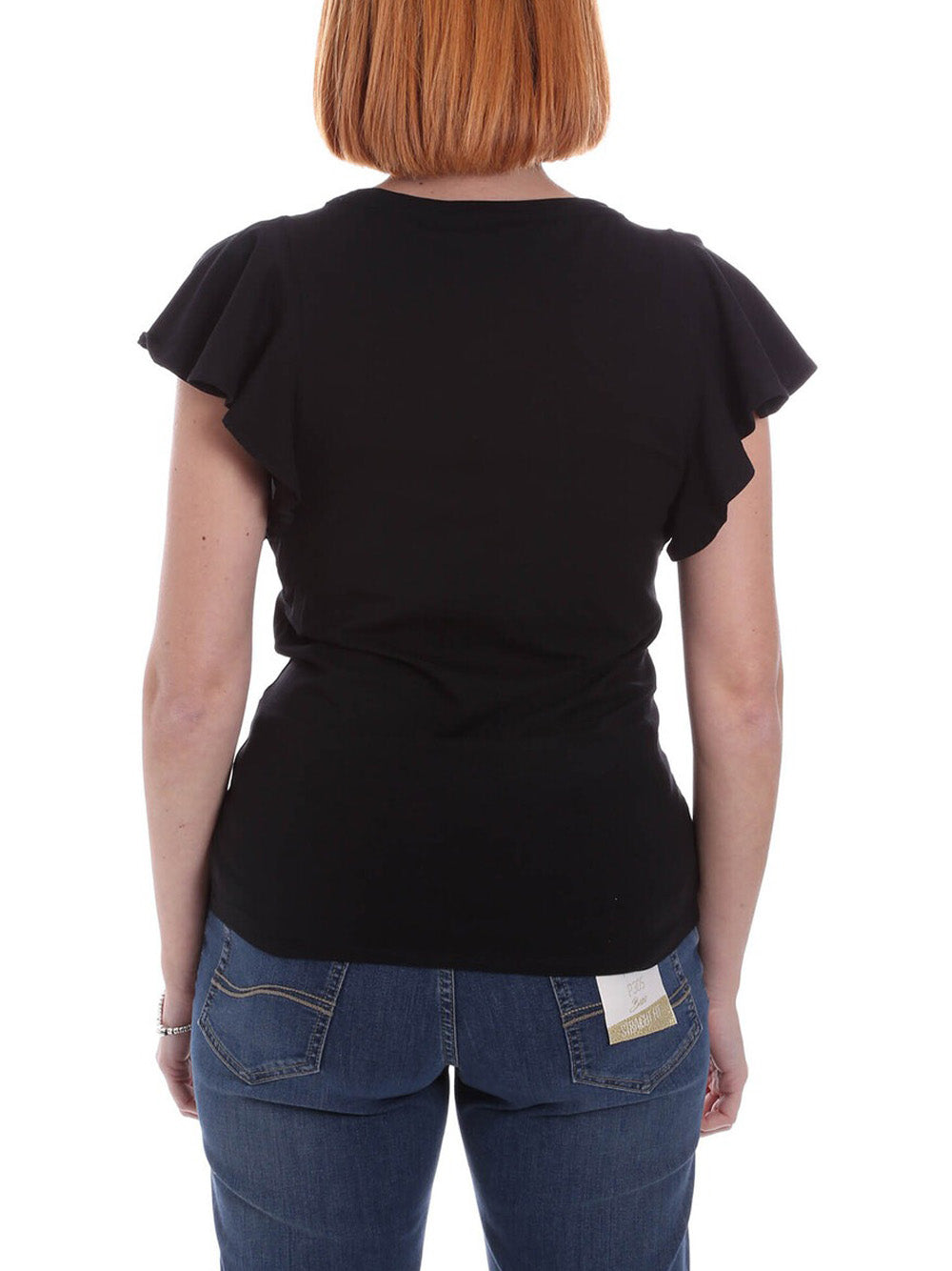 T-shirt Yes Zee da Donna - Nero