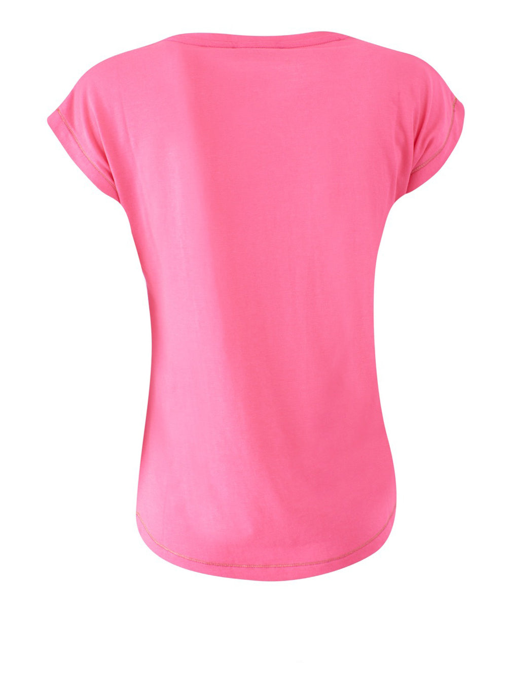 T-shirt Yes Zee da Donna - Fuxia Fucsia