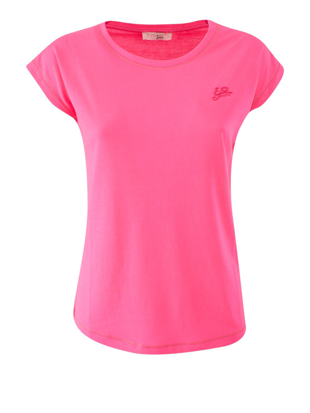 T-shirt Yes Zee da Donna - Fuxia Fucsia