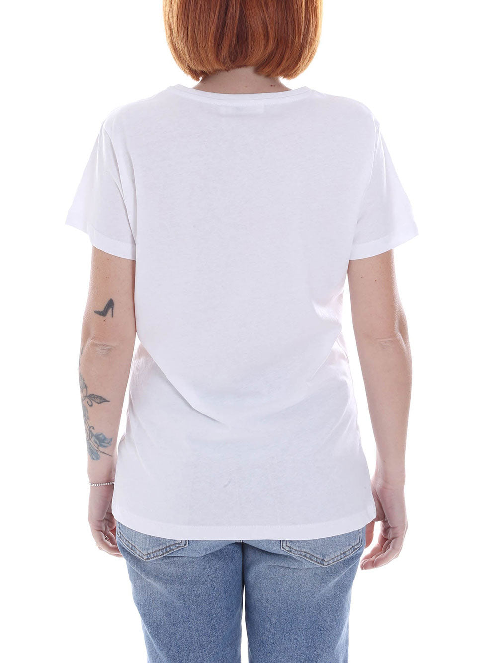 T-shirt Yes Zee da Donna - Bianco