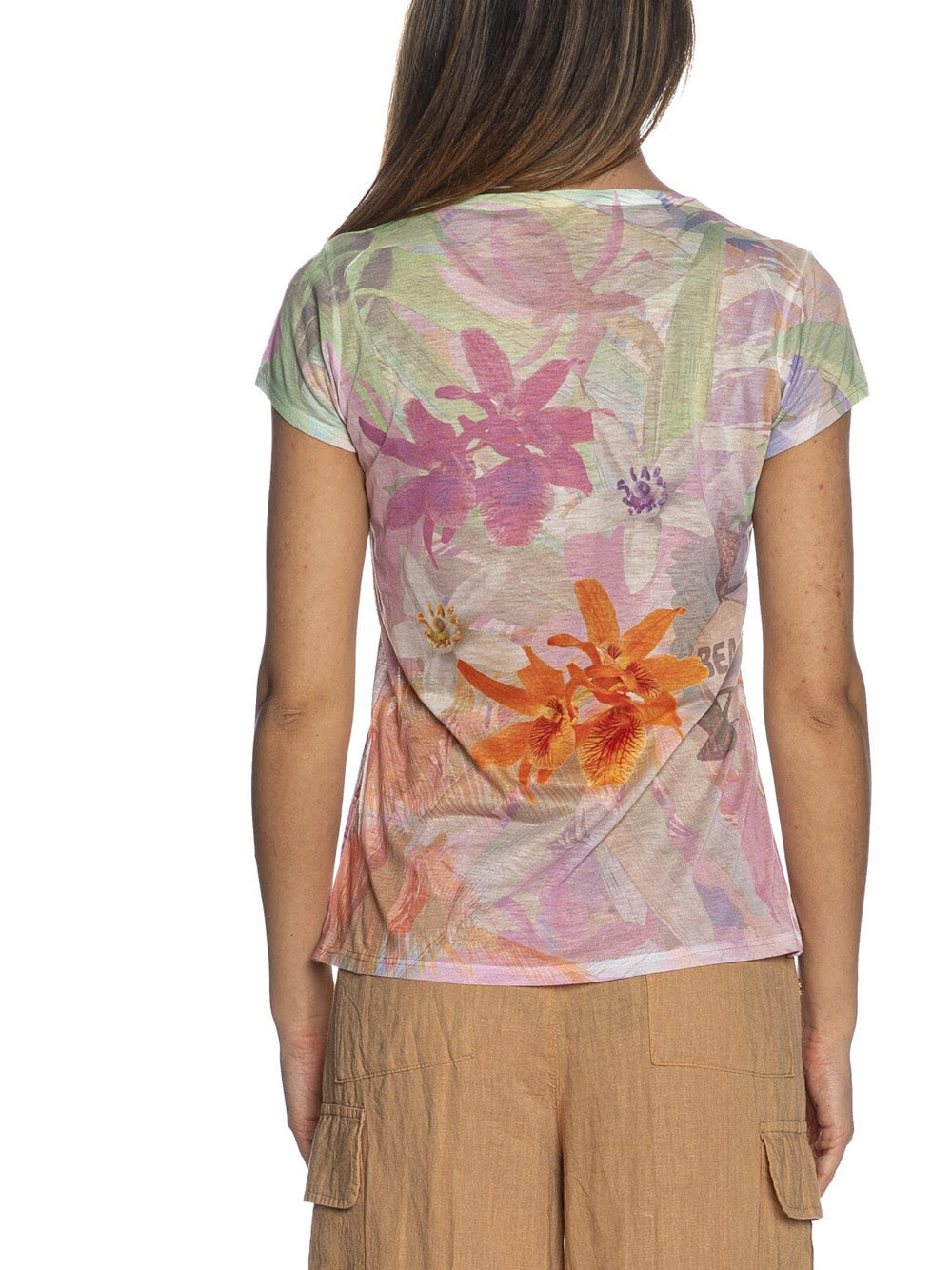 T-shirt Yes Zee da Donna - Multicolore