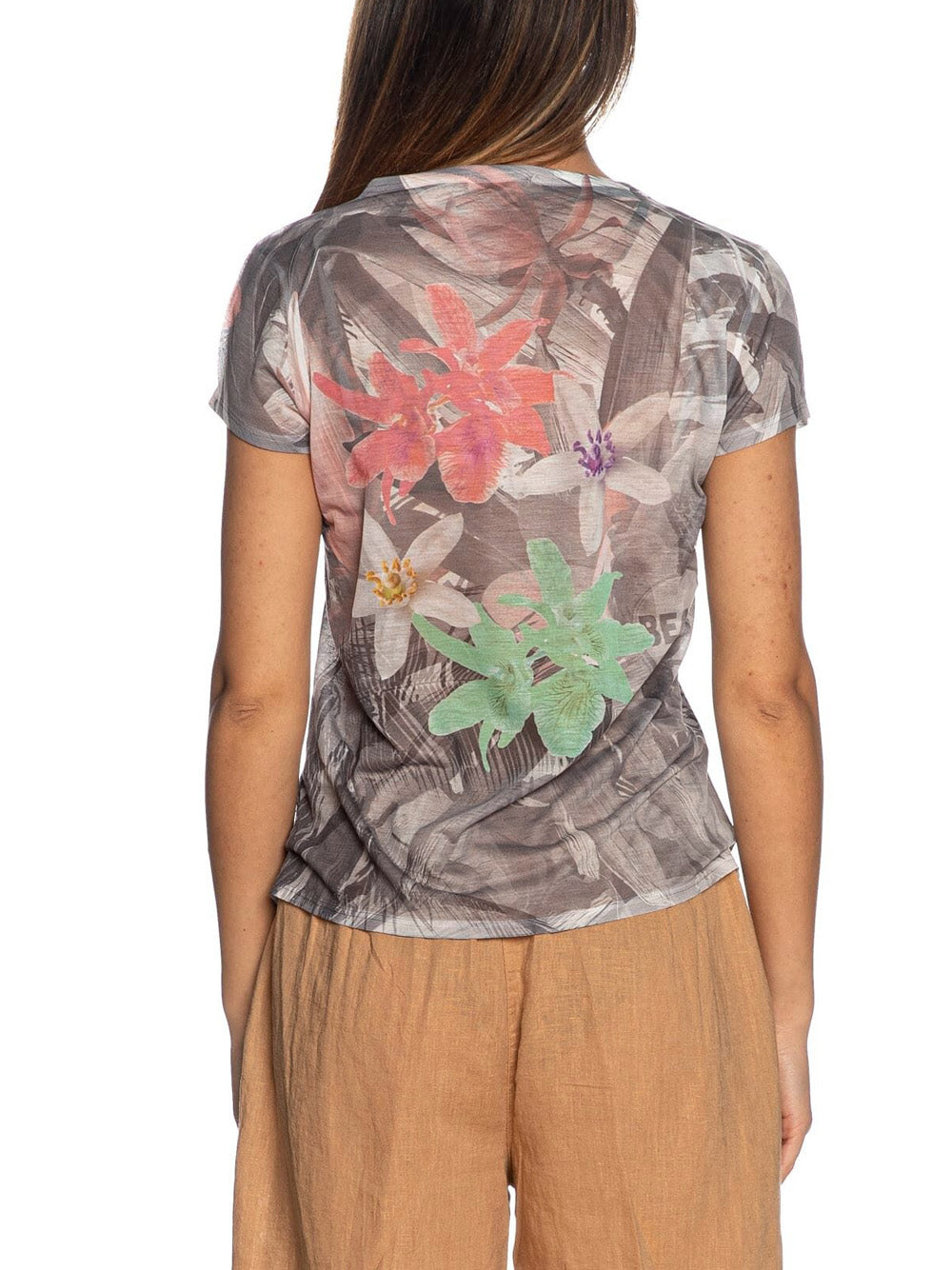 T-shirt Yes Zee da Donna - Multicolore