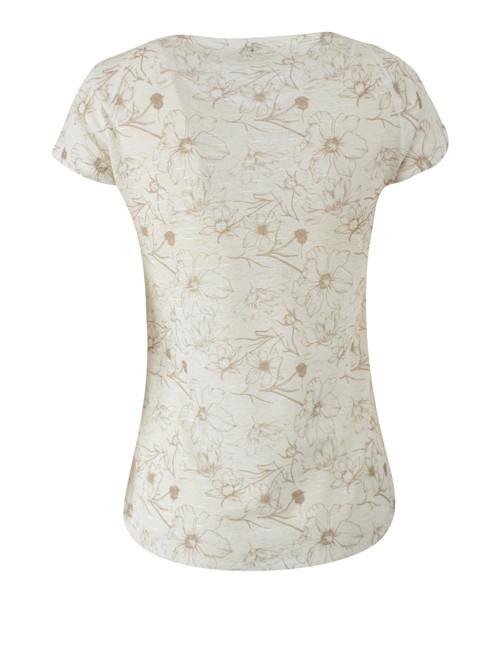 T-shirt Yes Zee da Donna - Beige