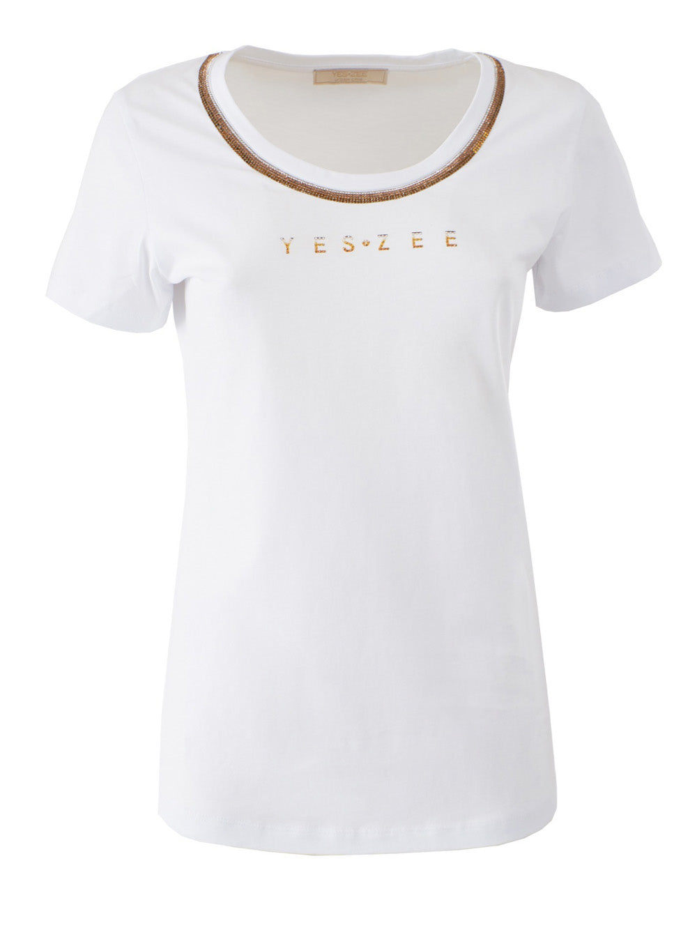 T-shirt Yes Zee da Donna - Bianco