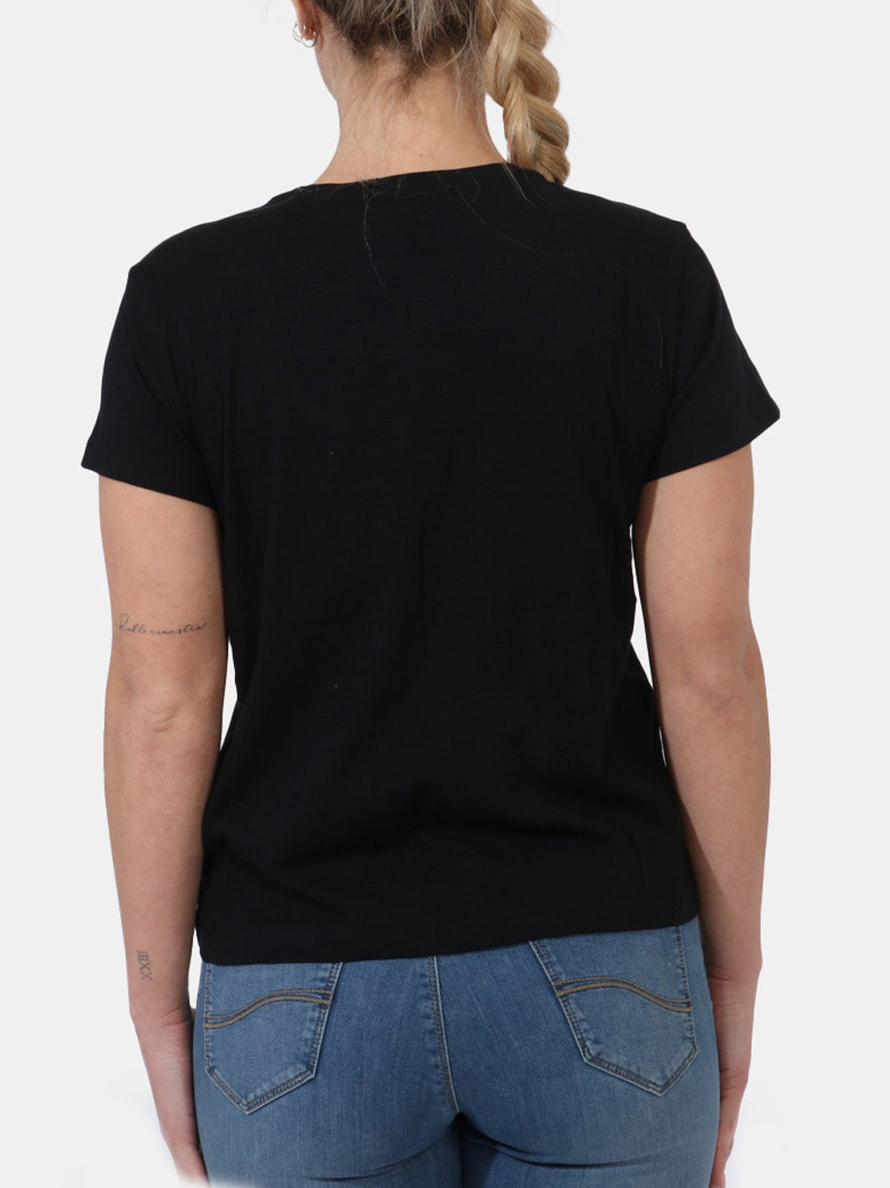 T-shirt Yes Zee da Donna - Nero