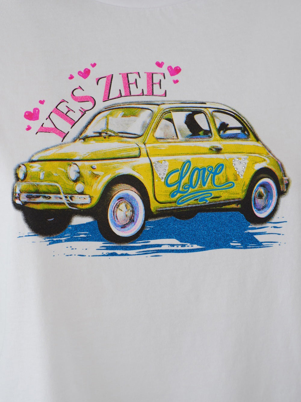 T-shirt Yes Zee da Donna - Bianco