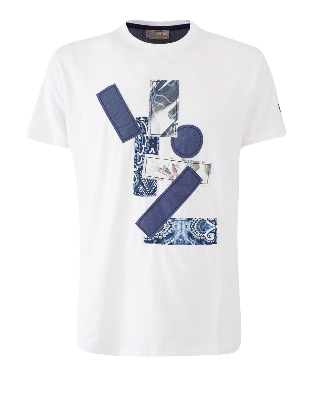 T-shirt Yes Zee da Uomo - Bianco