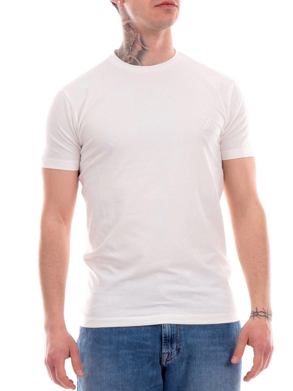 T-shirt Yes Zee da Uomo - Avorio