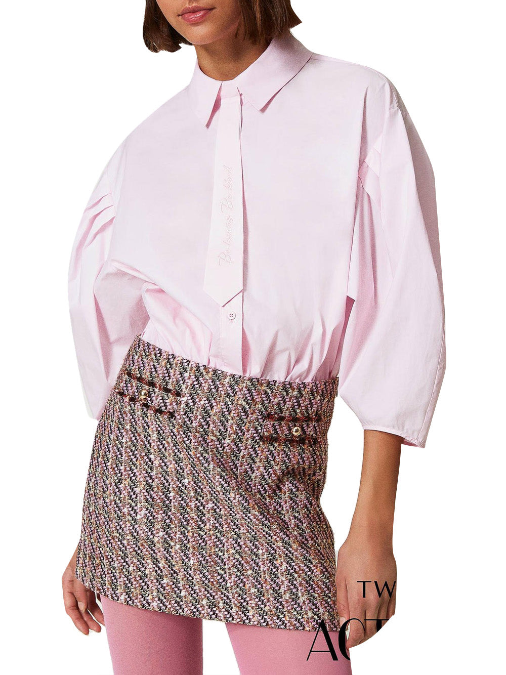 Camicia Actitude da Donna - Rosa