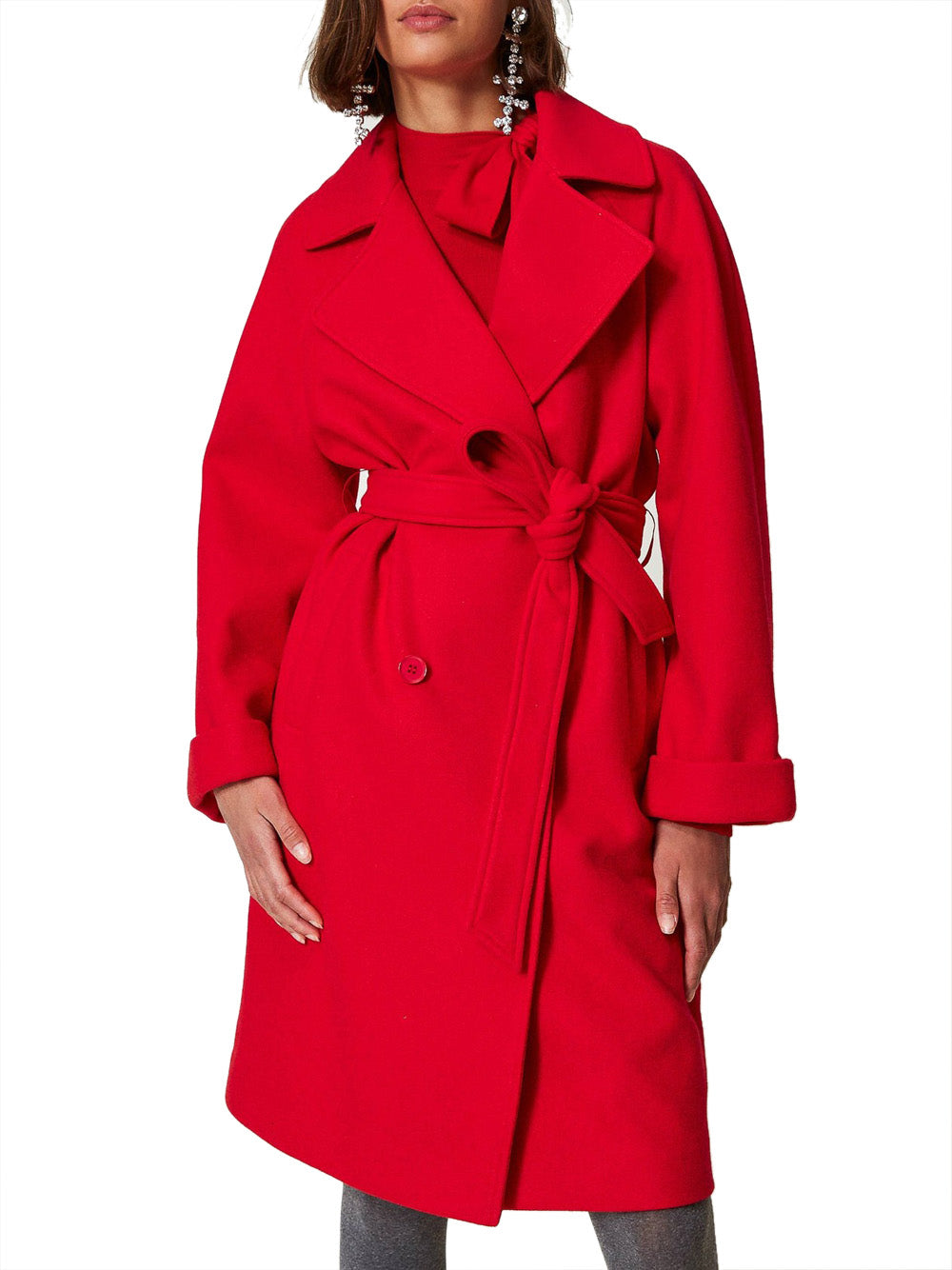 Trench Actitude da Donna - Rosso