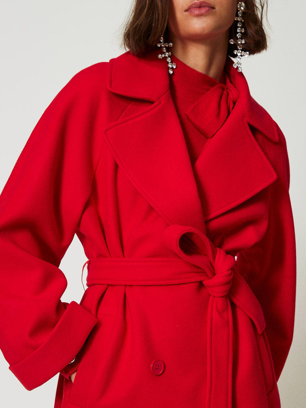 Trench Actitude da Donna - Rosso