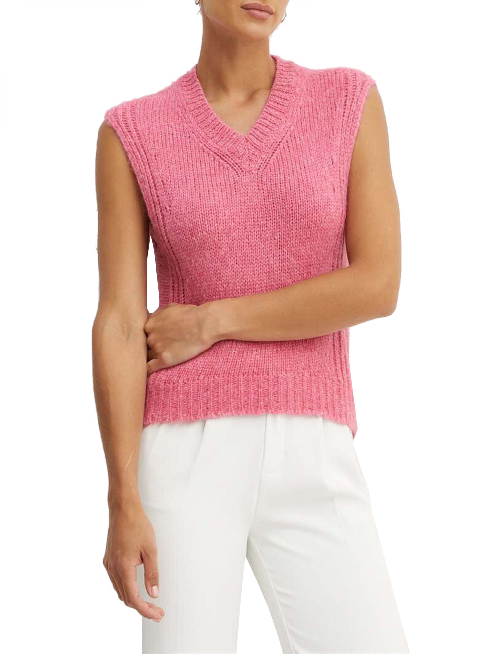 Gilet Actitude da Donna - Rosa