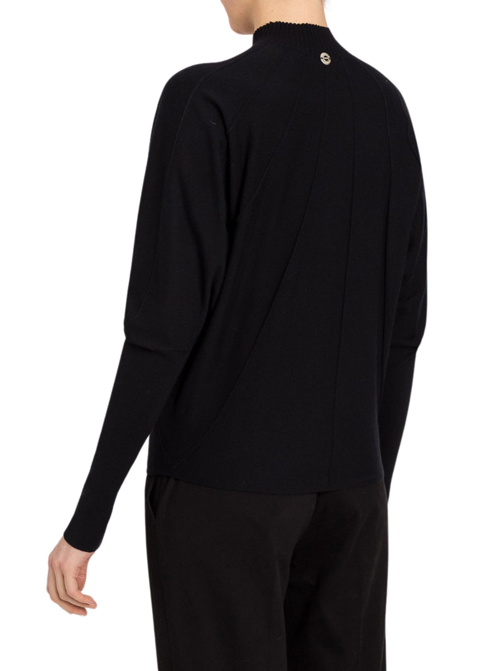 Maglia Collo Alto Actitude da Donna - Nero