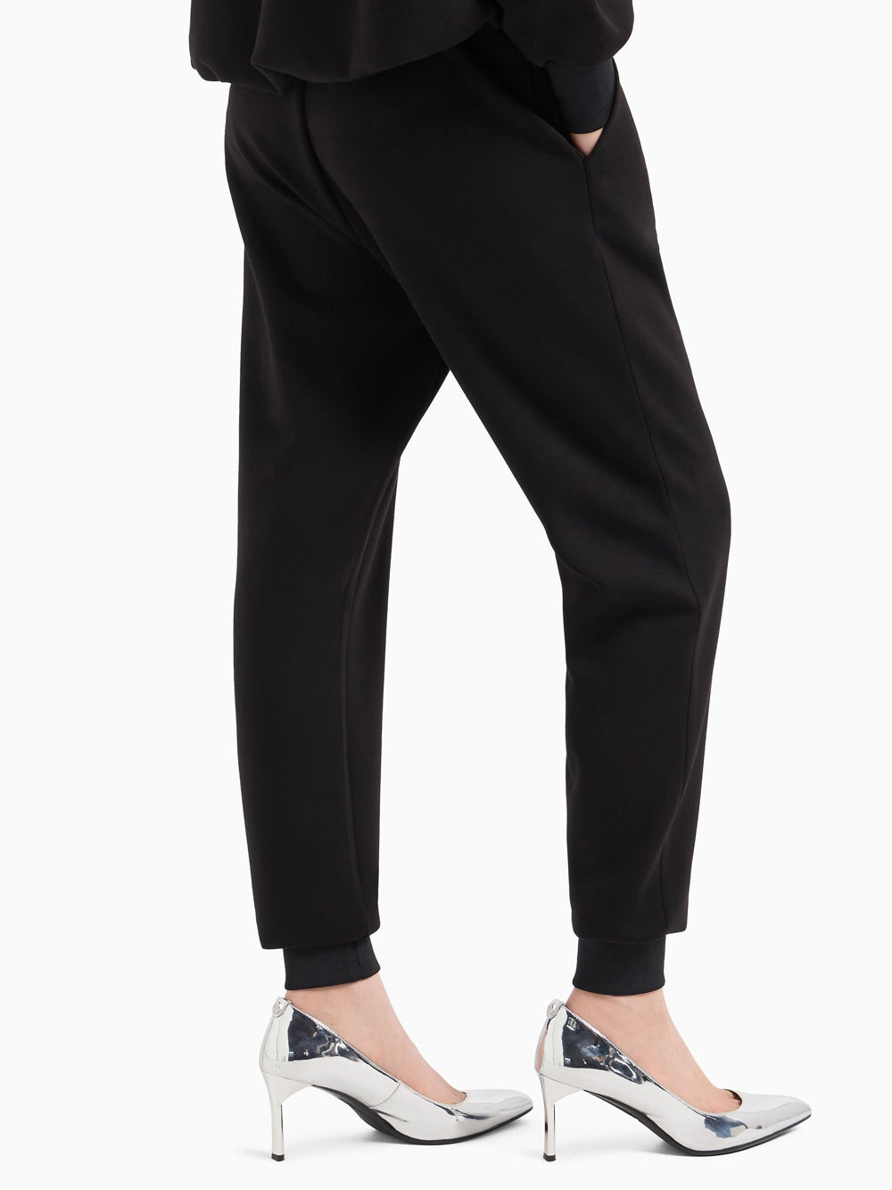 Pantalone Jogger Armani Exchange da Donna - Nero