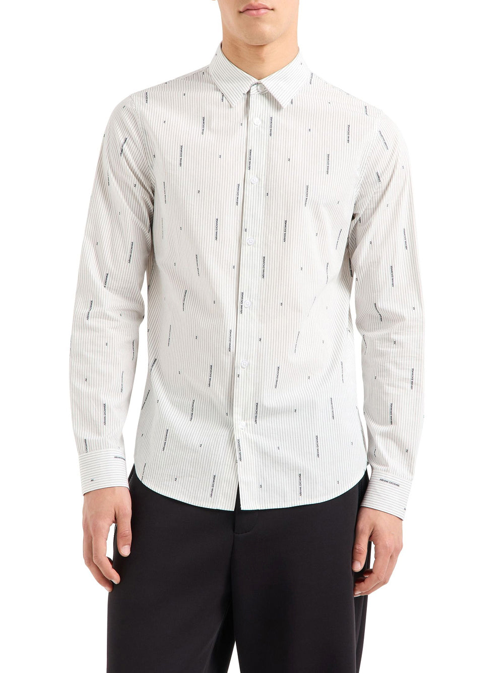 Camicia Armani Exchange da Uomo - Bianco