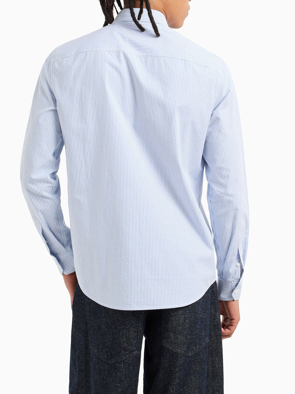 Camicia Casual Armani Exchange da Uomo - Celeste