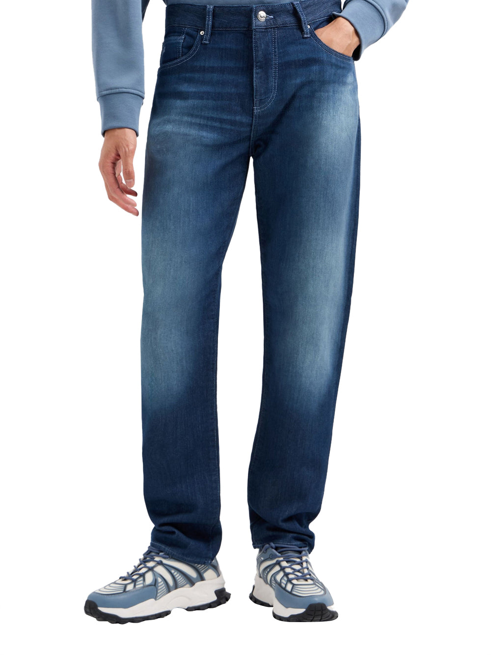 Jeans Slim Armani Exchange da Uomo - Denim