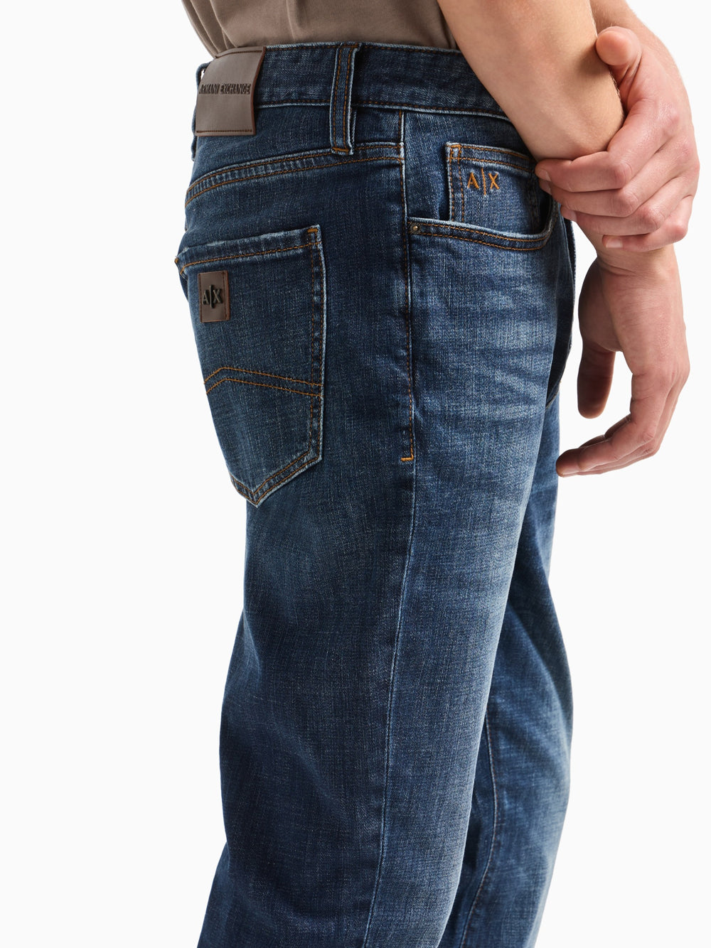 Jeans Skinny Armani Exchange da Uomo - Denim