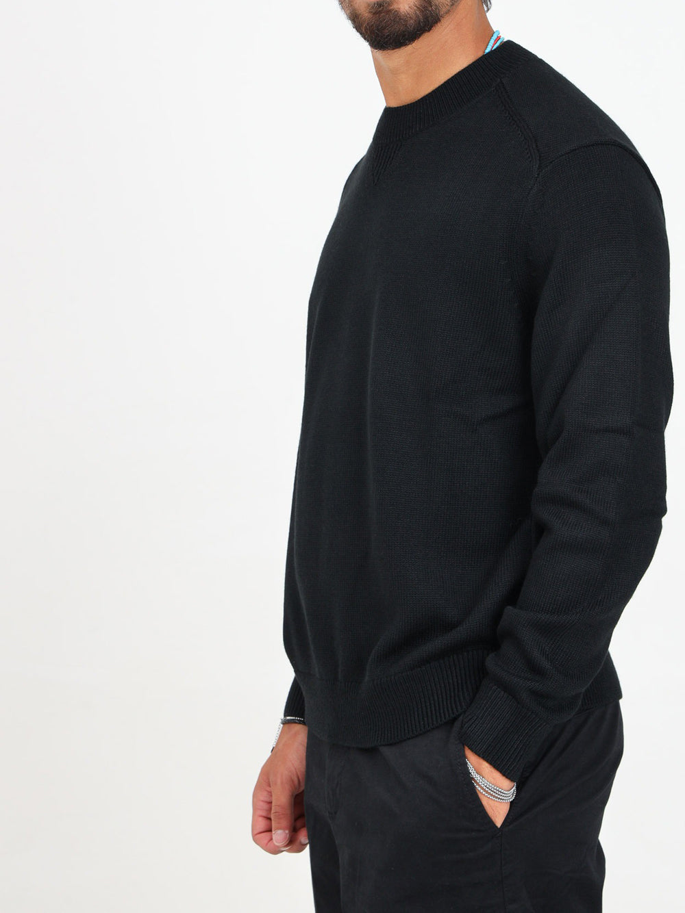 Pullover Armani Exchange da Uomo - Nero