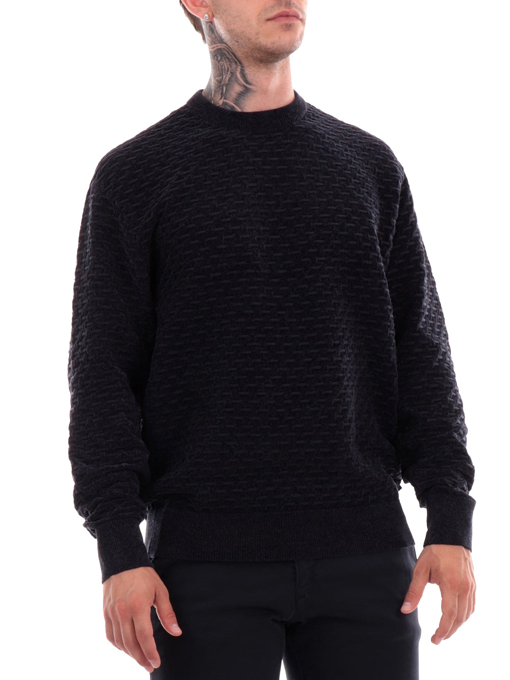 Pullover Armani Exchange da Uomo - Blu