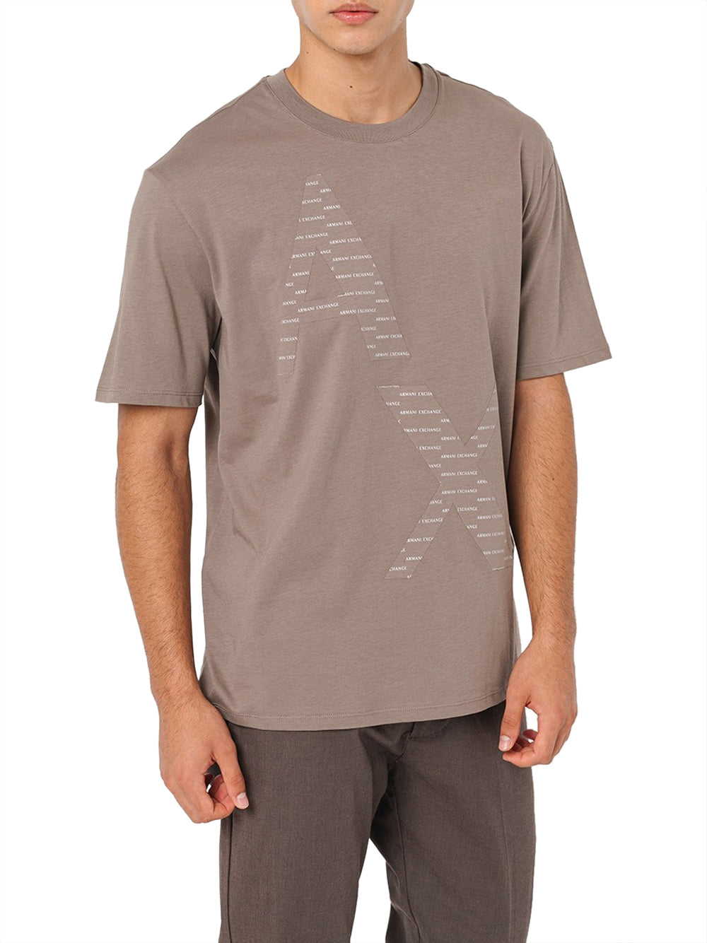 T-shirt Armani Exchange da Uomo - Beige