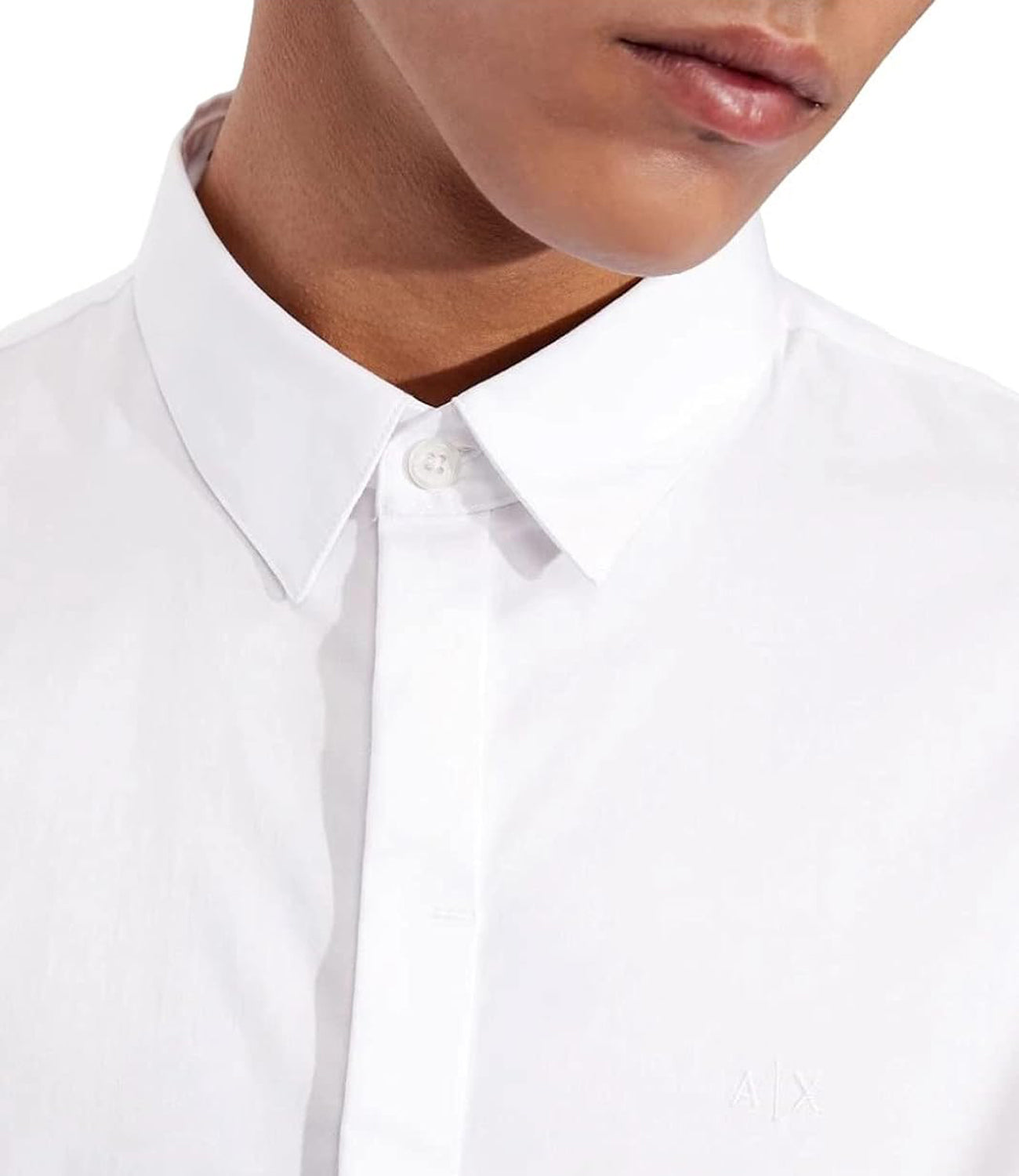 A|X Armani Exchange Camicia m/l Uomo Mod. 8NZCBD ZN10Z 0113 WHITE