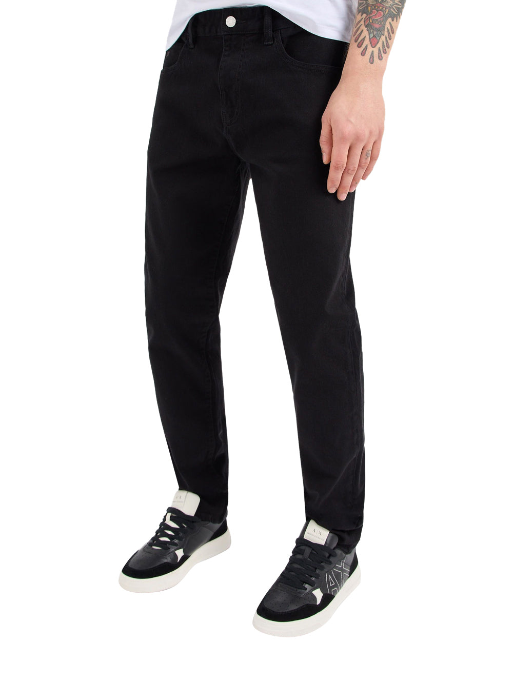 Jeans Slim Armani Exchange da Uomo - Nero